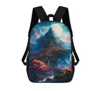 sinyumoney Amazing Landscape Mochilas Impresas En 3D 17inch Mochila Escolar Infantil Para Exteriores, Mochila Informal De Día, Bolsas De Viaje Informales Para Estudiantes De Secundaria
