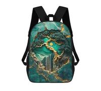 sinyumoney Amazing Tree on Granite Mochila Infantil, Mochila Escolar Para Niños, Mochila Escolar Infantil Con Estampado 3D De Dibujos Animados, Mochila De Gran Capacidad Para Niños Y Niñas 17inch