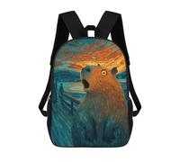 sinyumoney Amazon Sunset Capybara Mochila Escolar Grande Resistente Al Agua Para Portátil Para Adolescentes, Niñas, Niños, Mujeres Y Hombres 17inch