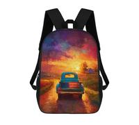sinyumoney American Dream Road Trip Mochila Escolar, Bolso De Negocios, Bolso Para Portátil Duradero Para Campus, Actividades Al Aire Libre, Viajes Y Deportes 17inch