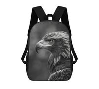 sinyumoney American Eagle Mochila Con Bolsillo Mochilas Impresas En 3D, Mochilas De Viaje, Mochilas Para Libros, Mochila Escolar Para Niños 17inch