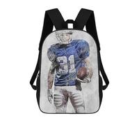 sinyumoney American Football Mochila Escolar Ligera Para Aeropuerto Y Universidad Para Estudiantes, Ideal Para El Campus, Viajes Al Aire Libre Y Deportes 17inch
