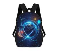 sinyumoney Among The Stars Mochila Escolar Impresa En 3D Para Niños, Mochila Escolar Informal De Moda Para Viajes Para Niños Y Estudiantes 17inch