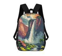 sinyumoney Angel Falls Majesty Mochila Escolar Ligera E Informal Para Adolescentes, Niños, Mujeres Y Hombres 17inch