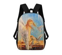 sinyumoney Angel Mochilas Infantiles Mochila Escolar Mochila Impresa En 3D Para Niños Mochilas De Viaje Bolsas Para Libros Mochila Escolar Para Niños 17inch