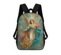 sinyumoney Angel Wings Art Print Mochilas Escolares Mochila Escolar Ligera Mochila De Día Mochila Escolar Para La Universidad Para Niños/Niñas/Adolescentes 17inch