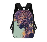 sinyumoney Angel Woman 3 Mochila Escolar Impresa En 3D Para Niños Mochilas De Viaje De Alta Capacidad Bolsas Para Libros Mochila Escolar Para Niños Mochila 17inch