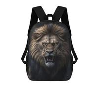 sinyumoney Angry Lion Mochila Escolar Mochila De Día Mochila De Negocios Mochila Impermeable Para Libros Para Hombres/mujeres 17inch