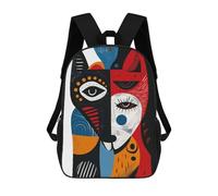 sinyumoney Animal Cute Abstract Mochilas Mochilas Infantiles Mochila Escolar Mochila Escolar Infantil Impresa En 3D Mochilas De Viaje De Moda Para Niños De Primaria Y Secundaria 17inch