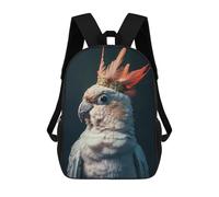 sinyumoney Animal Cute King Mochila Escolar Para Niñas Mochila Impermeable Mochila Informal De Día Mochila Ligera Para Niño Y Niña Mochila Escolar 17inch