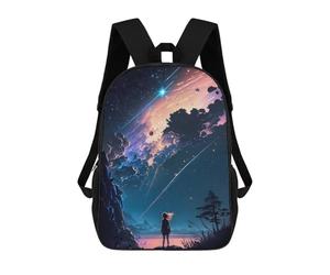 sinyumoney Anime Chaos Galaxy Night Mochilas Para Niños Mochila Escolar De Moda Mochila Escolar Impresa En 3D Para Niños Estudiantes De Primaria Y Secundaria 17inch