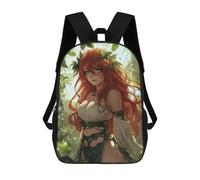 sinyumoney Anime Forest Celtic Anime Fairy Nymph Mochila Trabajo Negocios Colegio Escuela Para Campus Deportes Al Aire Libre Viajes 17inch