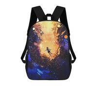 sinyumoney Anime Galactic Dreamfall Mochila Ronaldo, Mochila Infantil, Mochila Escolar Para Estudiantes, Mochila Para Libros, Mochila Escolar Impresa En 3D Para Niños Y Niñas, 17inch