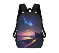 sinyumoney Anime Galaxy View Mochila Escolar Mochila De Día Mochila De Negocios Mochila Impermeable Para Libros Para Hombres/mujeres 17inch