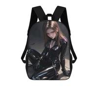 sinyumoney Anime Girl Latex WAIFU 17inch Mochila Escolar Impresa En 3D Para Niños, Mochila Escolar Informal De Moda, Mochilas De Viaje Para Niños Y Estudiantes.