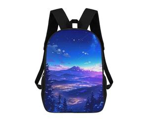 sinyumoney Anime Snow Galaxy Serenity Mochilas Escolares Para El Trabajo, Negocios, Universidad, Escuela Para Adolescentes, Chicas, Chicos, Mujeres Y Hombres 17inch