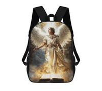 sinyumoney Archangel Uriel The Light of God Mochila Infantil, Mochila Escolar Infantil, Mochilas Escolares Impresas En 3D Para Niños Y Estudiantes Adolescentes 17inch