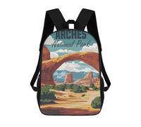 sinyumoney Arches National Park Mochila Escolar Infantil De Moda Informal Mochilas Infantiles Impresas En 3D Mochila Grande Para Niño 17inch