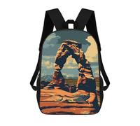 sinyumoney Arches National Park Mochila Escolar Mochila Para Niños Impresa En 3D Mochilas Infantiles Para Niños Y Niñas Mochilas Escolares Mochilas De Viaje Para Niños 17inch