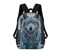sinyumoney Arctic Wolf in The Snow Mochila De Negocios Resistente Para Portátil Para La Escuela/trabajo/viajes 17inch