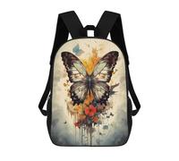 sinyumoney Artistic Butterfly Bloom Mochila Escolar Infantil Impresa En 3D Para Niños, Mochilas De Viaje, Bolsas Para Libros Para Niños Estudiantes De Primaria 17inch