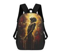sinyumoney Ascension of The Soul Contemporary Expressionist Artwork Mochilas Para Niños Mochila Escolar Mochila Escolar Impresa En 3D Para Niños Estudiantes De Primaria Y Secundaria 17inch