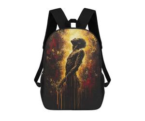 sinyumoney Ascension of The Soul Contemporary Expressionist Artwork Mochilas Para Niños Mochila Escolar Mochila Escolar Impresa En 3D Para Niños Estudiantes De Primaria Y Secundaria 17inch
