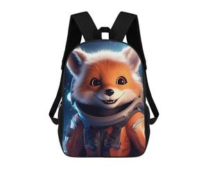sinyumoney Astronaut Baby Red Fox Mochila Ligera Informal Para El Día A Día, Mochila Escolar Para El Campus, Actividades Al Aire Libre, Viajes Y Deportes 17inch