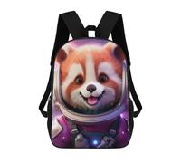 sinyumoney Astronaut Baby Red Panda Mochila De Negocios Resistente Para Portátil Para La Escuela/trabajo/viajes 17inch