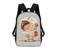 sinyumoney Astronaut Cute Mochila Grande Escolar Para Niños - Perfecta Para Viajes, Trabajo Y Uso Diario 17inch