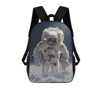 sinyumoney Astronaut Floating in Space-17 Mochila Escolar Para Institutos De Secundaria Mochila Informal - Perfecta Para Viajes, Trabajo Y Uso Diario 17inch