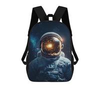 sinyumoney Astronaut Floating in Space-17 Mochila para escuela, trabajo, negocios, universidad, escuela, para hombres, mujeres y adolescentes, Estilo-4, 17"
