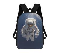 sinyumoney Astronaut Floating in Space-19 Mochila Escolar, Mochila De Negocios, Mochila Impermeable Para Libros, Para Acampar, Aventuras Al Aire Libre Y Viajes Diarios 17inch