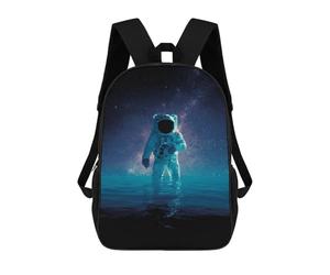 sinyumoney Astronaut Floating in Space-3 Mochila Escolar Resistente Al Agua Para Ordenador Portátil: Perfecta Para Viajes, Trabajo Y Uso Diario 17inch