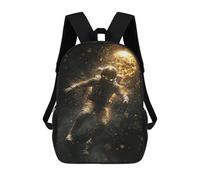 sinyumoney Astronaut Floating in Space -5 Mochila Escolar Para El Trabajo, Negocios, Universidad, Escuela Para Hombres/mujeres 17inch