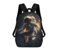 sinyumoney Astronaut Floating in Space-9 Mochila Escolar Grande Resistente Al Agua Para Portátil Para La Escuela/trabajo/viajes 17inch
