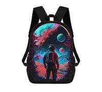 sinyumoney Astronaut in Outer Space Mochila Escolar Resistente Al Agua, Mochila De Viaje, Bolsa Para Computadora Para La Escuela/trabajo/viajes 17inch