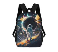 sinyumoney Astronaut in Space -157 Mochilas Impresas En 3D Para Niños, Mochila Escolar, Mochila Informal Para Exteriores, Mochila Informal De Moda Para Niños, Lindas Bolsas De Viaje 17inch