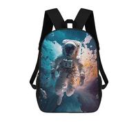 sinyumoney Astronaut in Space -69 Mochila, Mochila Infantil, Mochila Escolar Para Estudiantes, Mochila Para Libros, Mochila Escolar Impresa En 3D Para Niños Y Niñas 17inch