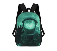 sinyumoney Astronaut in Space -8 Mochila Escolar, Mochila De Día, Mochila De Negocios, Mochila Impermeable Para Libros Para Niñas, Niños Y Adolescentes 17inch