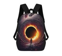 sinyumoney Astronaut Near Black Hole -1 Mochila Escolar Infantil Impresa En 3D Para Niños, Mochilas De Viaje, Bolsas Para Libros Para Niños Estudiantes De Primaria 17inch