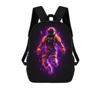 sinyumoney Astronaut Neon Line Art Mochila Escolar Para Computadora Para La Escuela/trabajo/viajes Para Niñas, Adolescentes 17inch