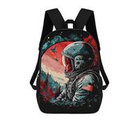 sinyumoney Astronaut on Mars -8 Mochila Escolar Infantil De Moda Informal Mochilas Infantiles Impresas En 3D Mochila Grande Para Niño 17inch