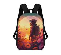 sinyumoney Astronaut Retro Space Mochila Escolar Resistente Al Agua, Mochila De Negocios Para Hombres, Mujeres Y Adolescentes 17inch