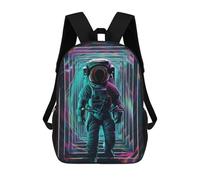 sinyumoney Astronaut Space Portal Mochila Escolar Impresa En 3D Para Niños Mochilas De Viaje De Alta Capacidad Bolsas Para Libros Mochila Escolar Para Niños Mochila 17inch