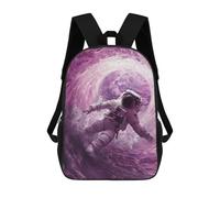 sinyumoney Astronaut Space Surfer Mochila Escolar Impresa En 3D Mochila Escolar De Moda Para Niños Mochilas Para Niños Estudiantes De Secundaria 17inch