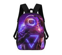 sinyumoney Astronaut with Galaxy Helmet Mochilas Impresas En 3D Para Niños, Mochila Escolar, Mochila Informal Para Exteriores, Mochila Informal De Moda Para Niños, Lindas Bolsas De Viaje 17inch