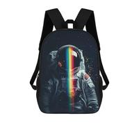 sinyumoney Astronaut with Rainbow Helmet Mochila De Viaje Para La Universidad Mochilas Para La Escuela/trabajo/viajes 17inch