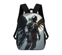 sinyumoney Astronauts Cosmic Angel Mochilas Escolares Para Niños Y Niñas, Mochilas Deportivas Informales Para Primaria, Mochilas De Gran Capacidad Para Libros 17inch