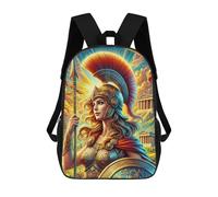 sinyumoney Athena, Greek Goddess Mochila Escolar Para Niños Y Niñas, Mochila Informal De Viaje, Mochila De Gran Capacidad Para El Día A Día 17inch